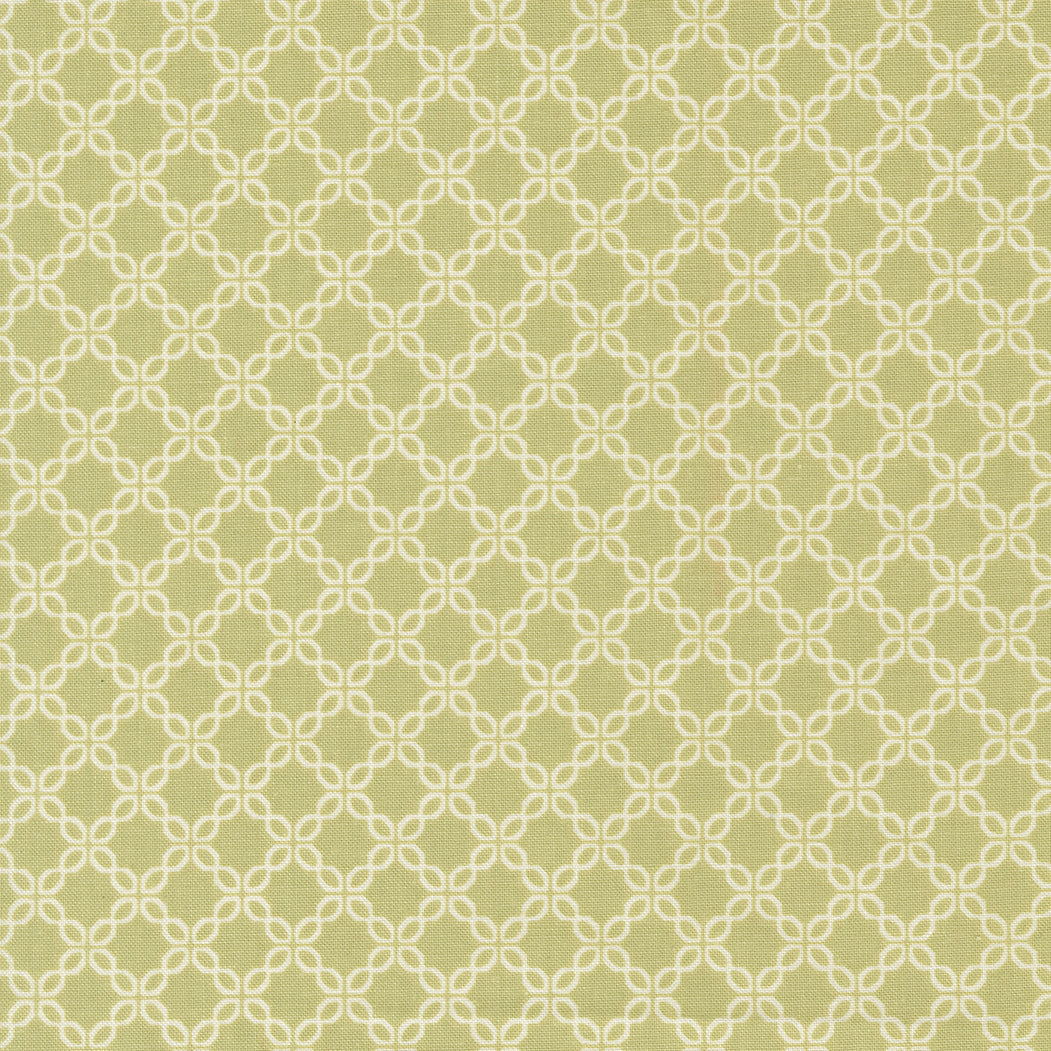 Sunbonnet Lattice Blenders Pear by My Sew Quilty Life of Moda Fabrics 31768 18, 1/2 yard increments