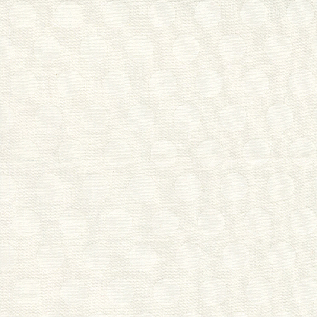 Sincerely Yours Dots Ivory by Sherri and Chelsi for Moda Fabrics, 37611 11, 1/2 yard increments
