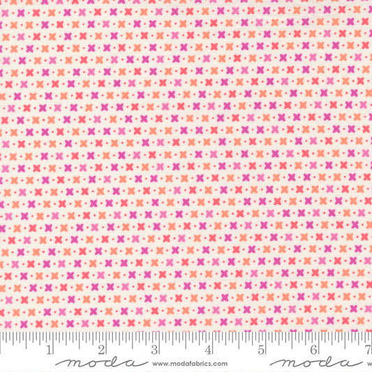 Sincerely Yours Criss Cross Ivory by Sherri and Chelsi for Moda Fabrics, 37613 11, 1/2 yard increments