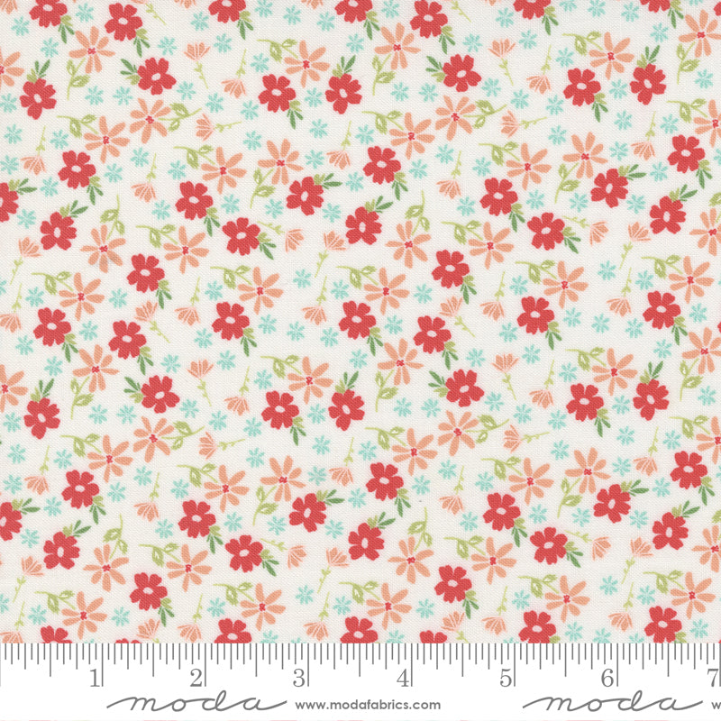 Emma Blossom Porcelain by Sherri and Chelsi for Moda Fabrics 37631 11