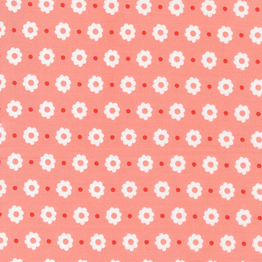 Simply Delightful Petal Carnation by Sherri and Chelsi for Moda Fabrics 37640 25, 1/2 yard increments