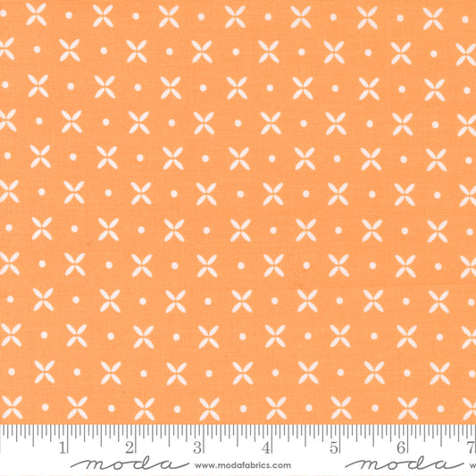 Simply Delightful Orange Peel Apricot by Sherri and Chelsi for Moda Fabrics 37641 22, 1/2 yard increments