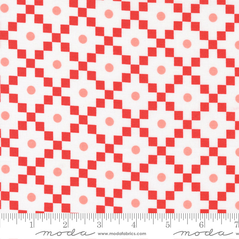 Simply Delightful Journey Blenders Geranium by Sherri and Chelsi for Moda Fabrics, 37643 11, 1/2 yard increments