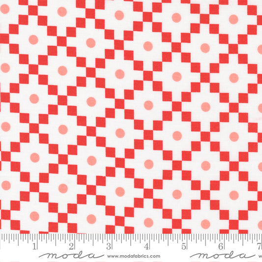 Simply Delightful Journey Blenders Geranium by Sherri and Chelsi for Moda Fabrics, 37643 11, 1/2 yard increments