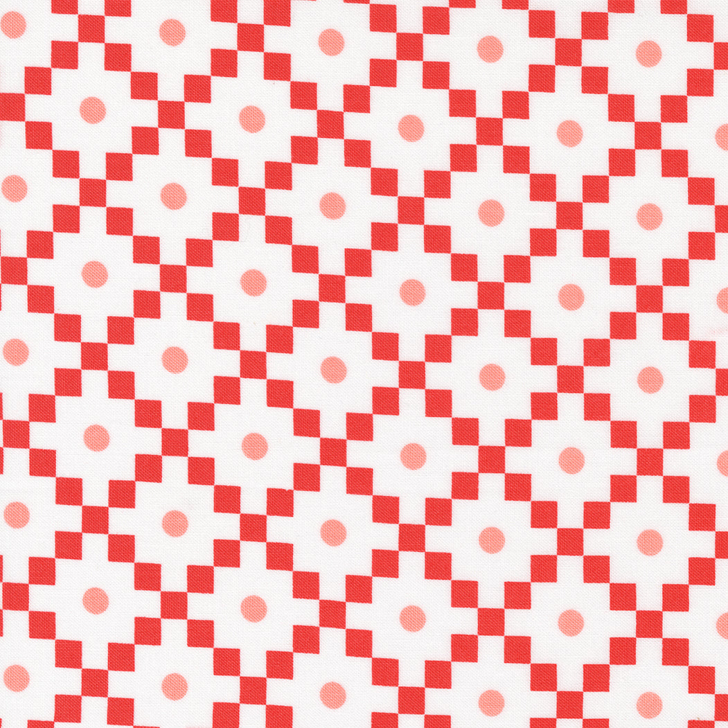 Simply Delightful Journey Blenders Geranium by Sherri and Chelsi for Moda Fabrics, 37643 11, 1/2 yard increments