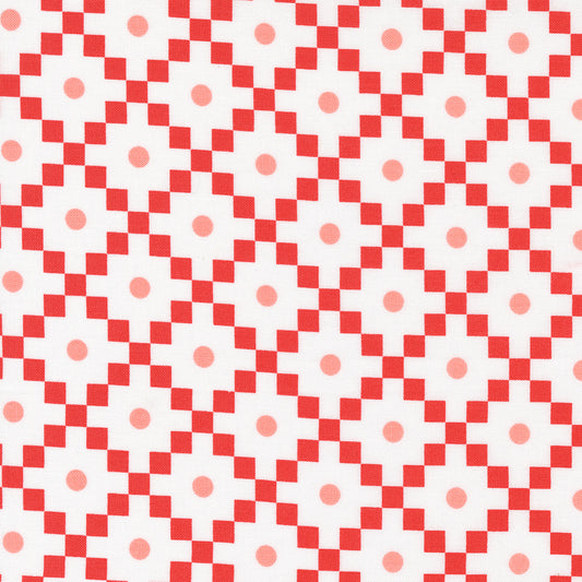 Simply Delightful Journey Blenders Geranium by Sherri and Chelsi for Moda Fabrics, 37643 11, 1/2 yard increments