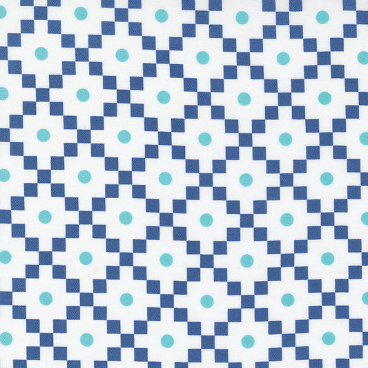 Simply Delightful Journey Blenders Nautical Blue by Sherri and Chelsi for Moda Fabrics 37643 32, 1/2 yard increments