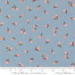 Blossoms And Blooms Tulips Sky by Elena Amo of Moda Fabrics, 39055 20, 1/2 yard increments
