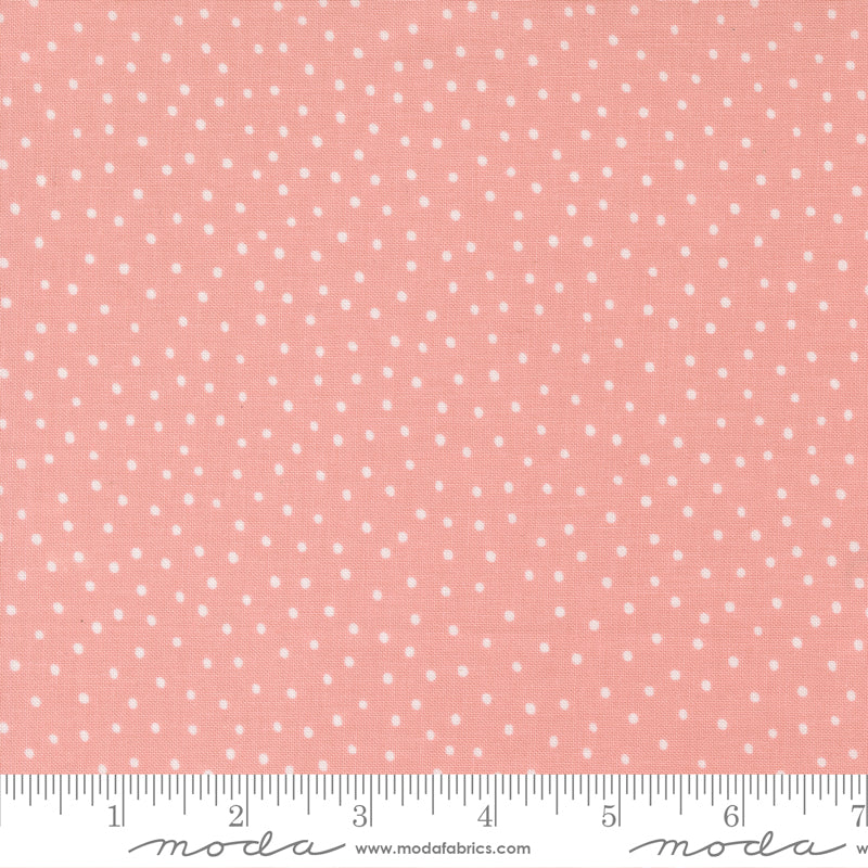 Blossoms And Blooms Dots Petal by Elena Amo of Moda Fabrics, 39056 15, 1/2 yard increments