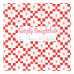 Simply Delightful by Sherri & Chelsi for Moda Fabrics, Half Yard and Fat Quarter Bundles (7 fabrics)