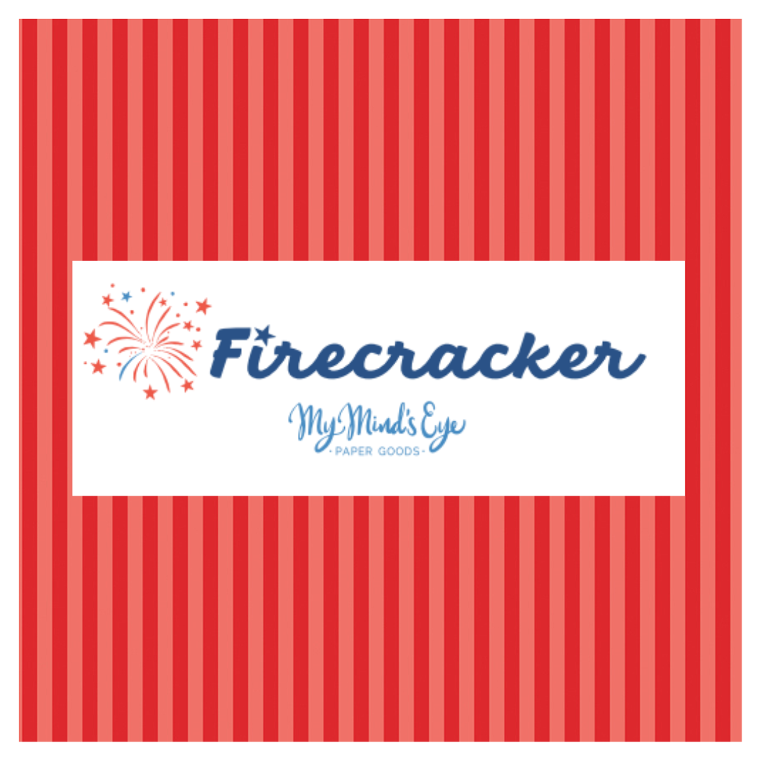 Firecracker Curated Bundle (6 fabrics) by My Mind's Eye for Riley Blake Designs, Half Yard and Fat Quarter Bundles