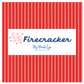 Firecracker Curated Bundle (6 fabrics) by My Mind's Eye for Riley Blake Designs, Half Yard and Fat Quarter Bundles