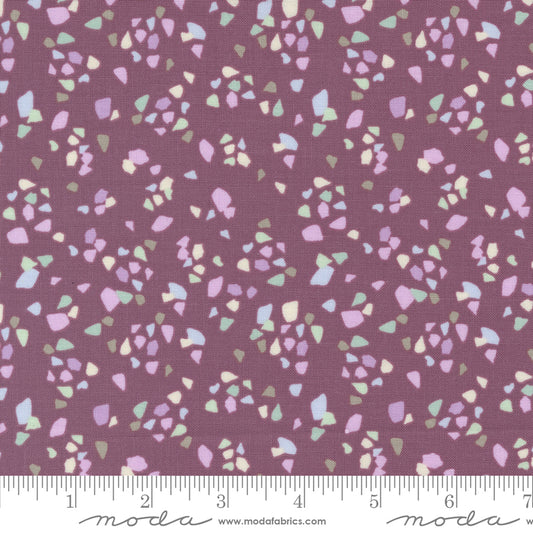 Seaglass Summer Beach Plum Shimmering Seaglass Blenders by Sweetfire Road of Moda Fabrics, 43185 14, 1/2 yard increments