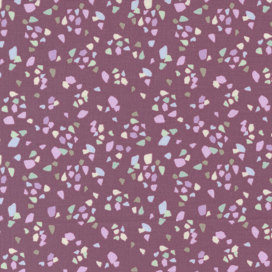 Seaglass Summer Beach Plum Shimmering Seaglass Blenders by Sweetfire Road of Moda Fabrics, 43185 14, 1/2 yard increments