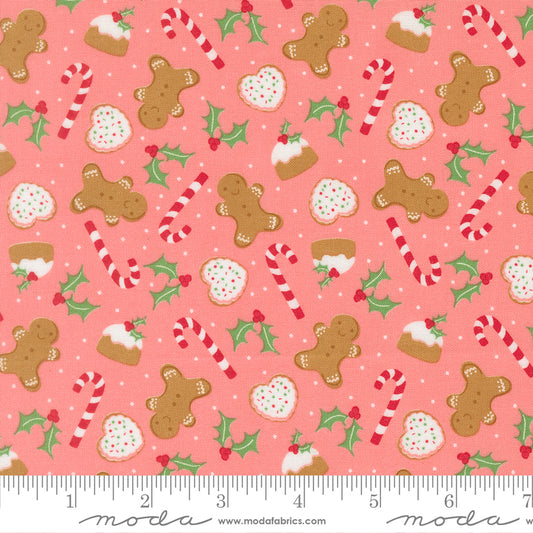 Merrily on High Blush by Sweetfire Road Design Co. of Moda Fabrics 43212 12, 1/2 yard increments