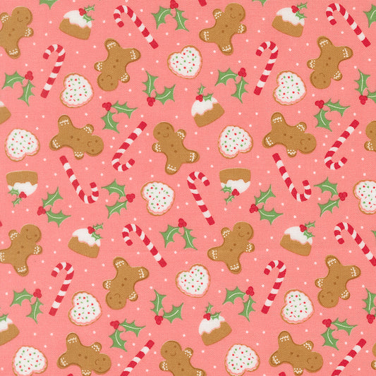 Merrily on High Blush by Sweetfire Road Design Co. of Moda Fabrics 43212 12, 1/2 yard increments