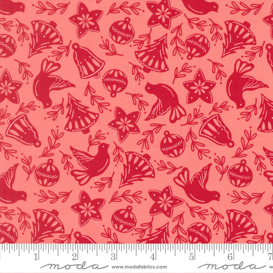 Merrily on High Blush by Sweetfire Road Design Co. of Moda Fabrics 43213 12 1/2 yard increments