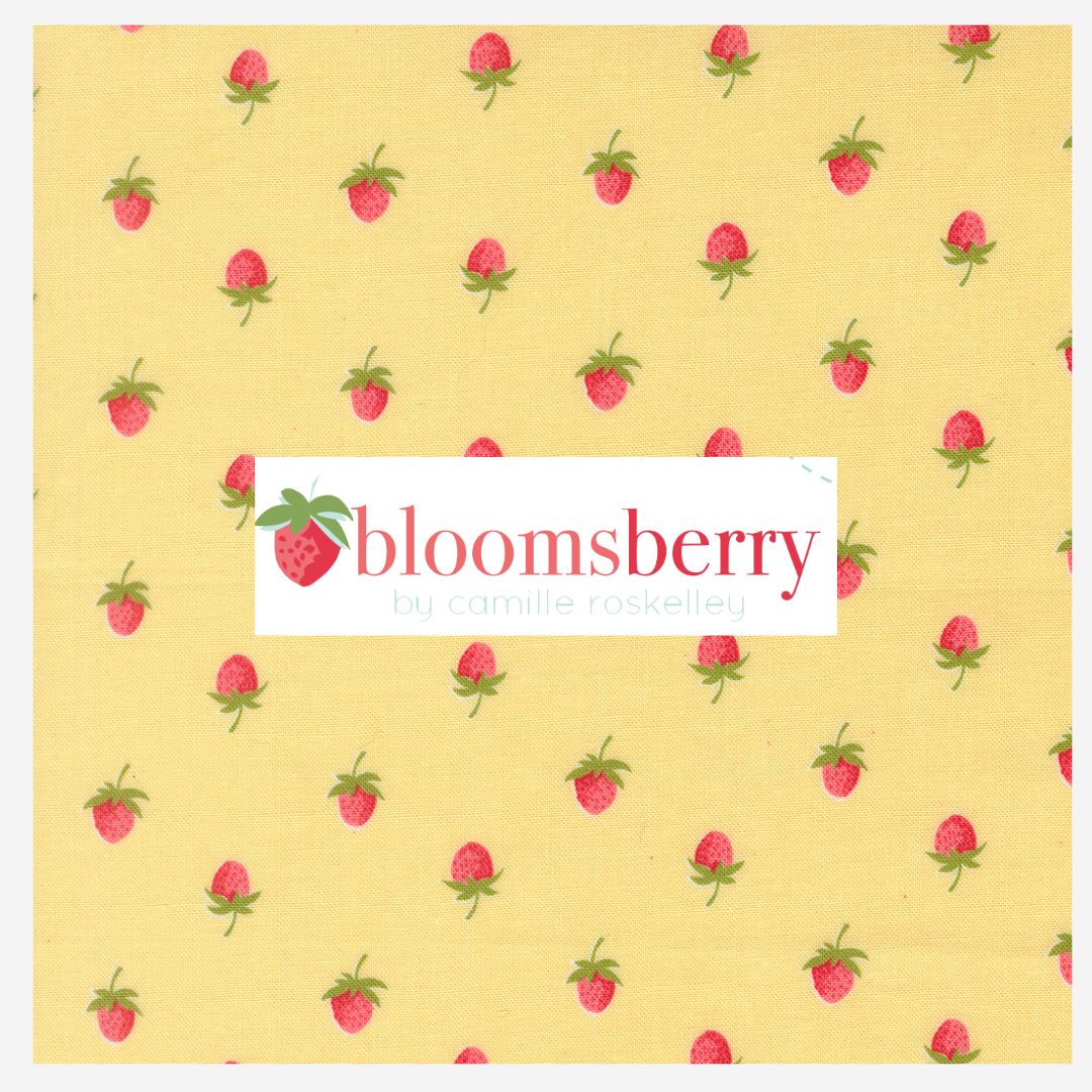Bloomsberry by Camille Roskelley Curated Fat Quarter and Half Yard Bundles (8 fabrics) by Moda Fabrics