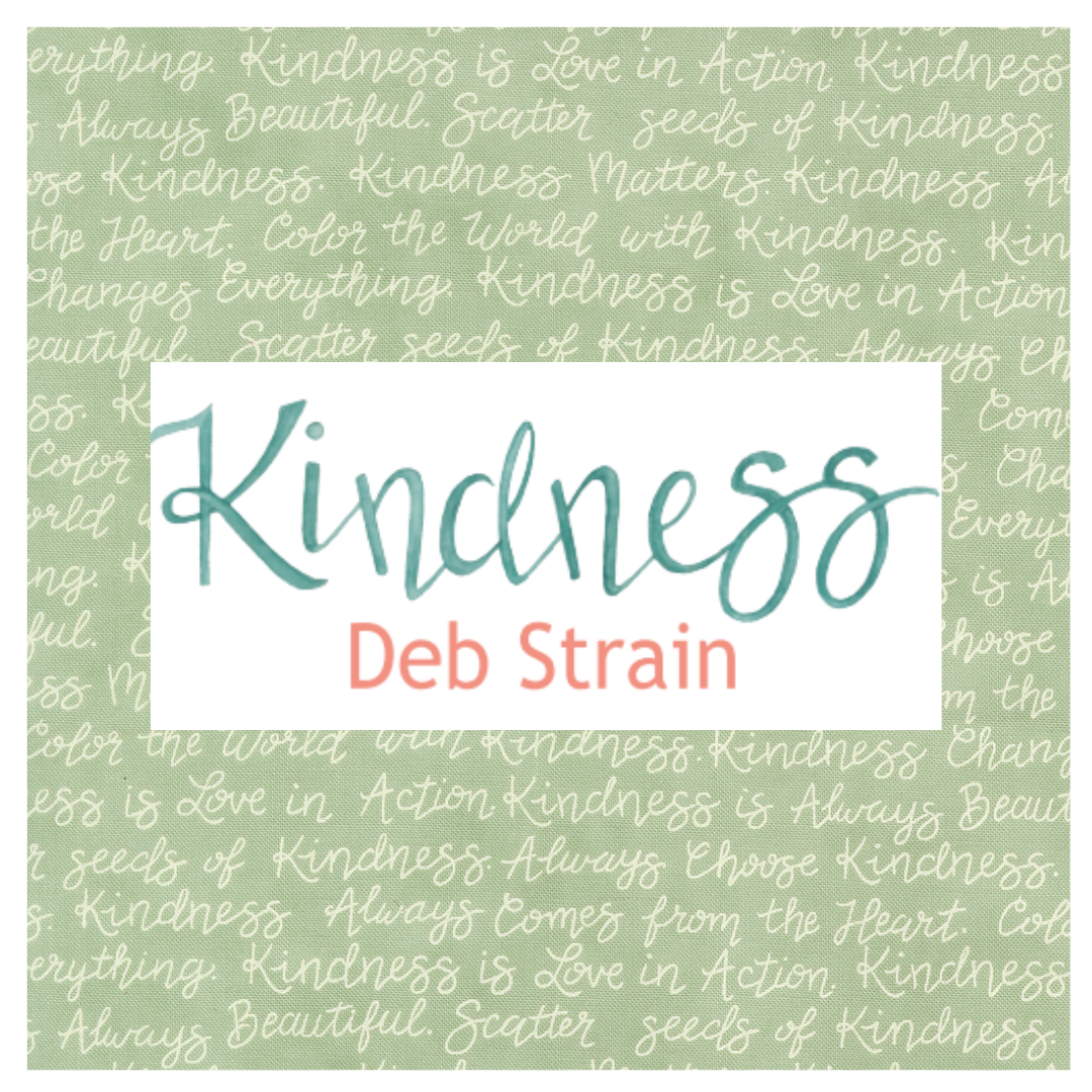 Kindness Curated Bundle (6 fabrics) by Deb Strain for Moda Fabrics, Half Yard and Fat Quarter Bundles