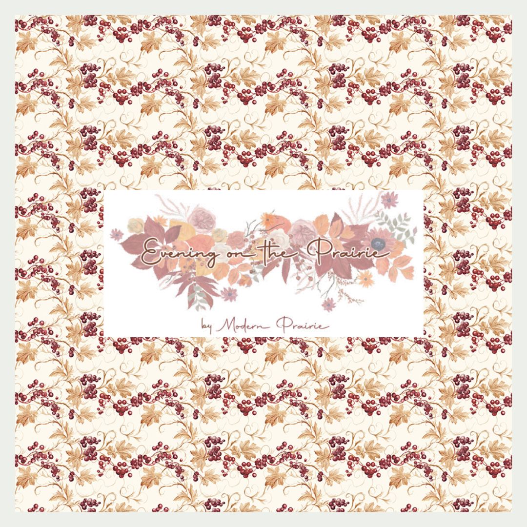 Evening on the Prairie by Melissa Gilbert for Riley Blake Designs, 9 Fabric Curated Half Yard and Fat Quarter Bundles