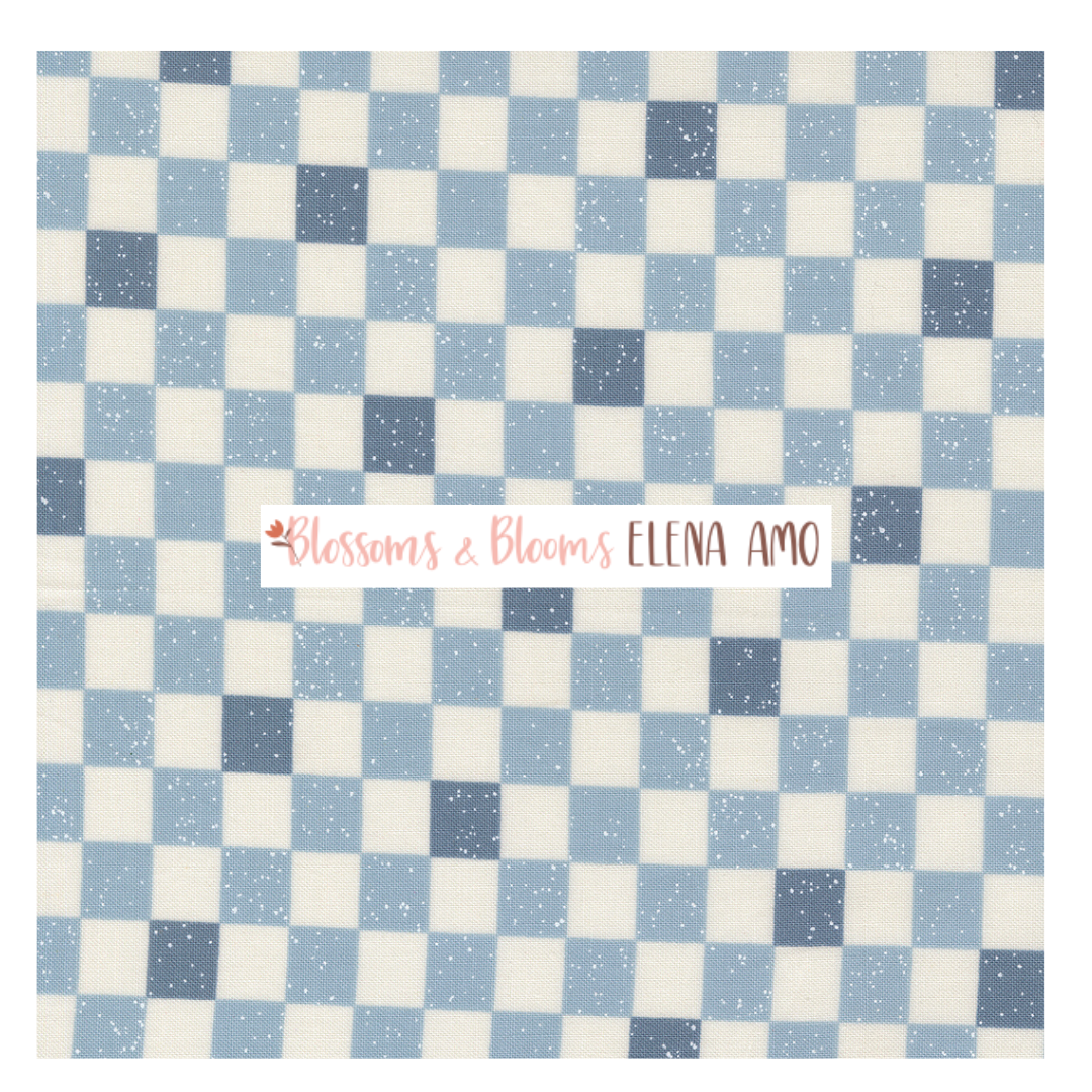 Blossoms and Blooms Curated Fat Quarter and Half Yard Bundle (7 fabrics) by Elena Amo for Moda Fabrics