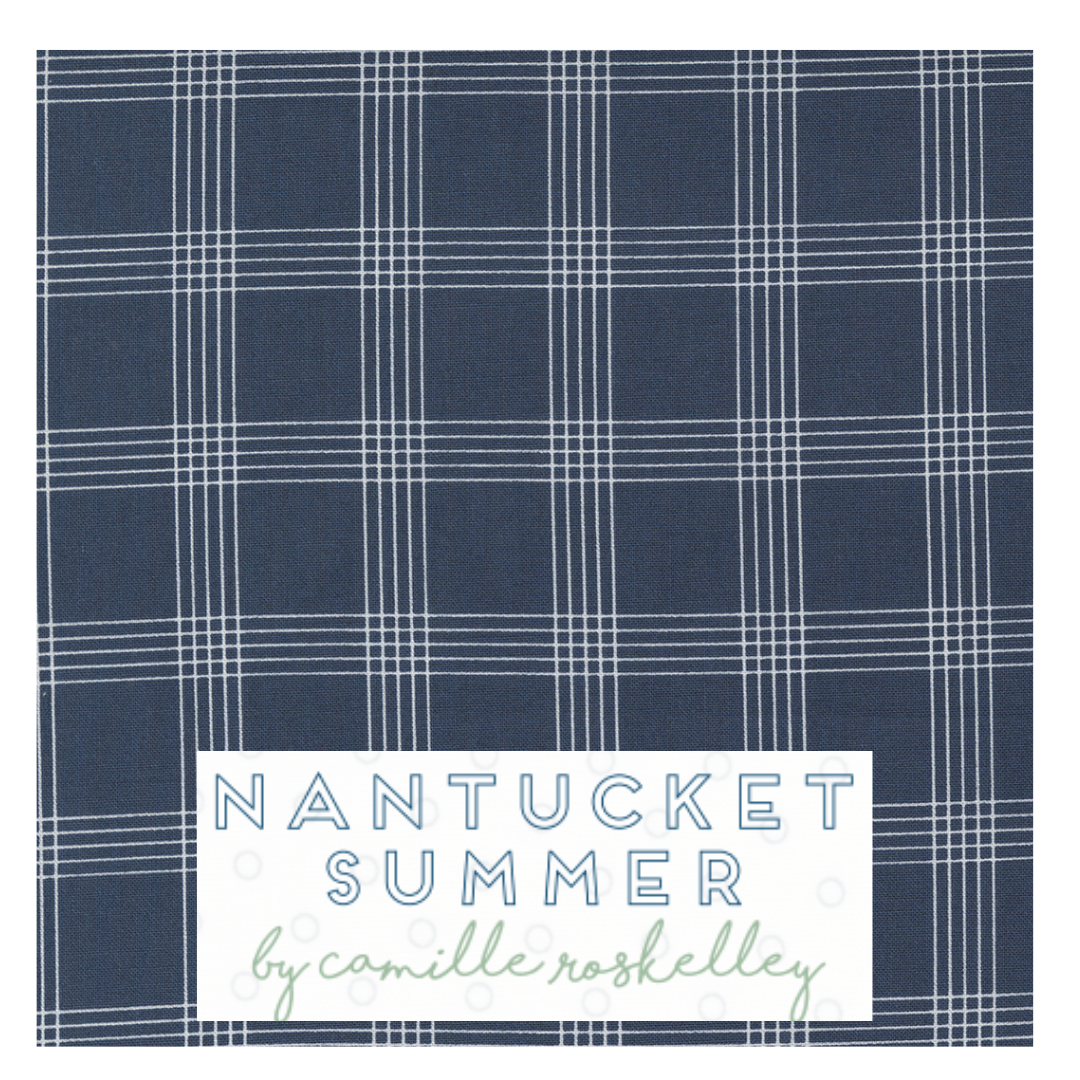 Nantucket Summer Curated Bundle (7 fabrics) by Camille Roskelley for Moda Fabrics, Fat Quarter and Half Yard Options