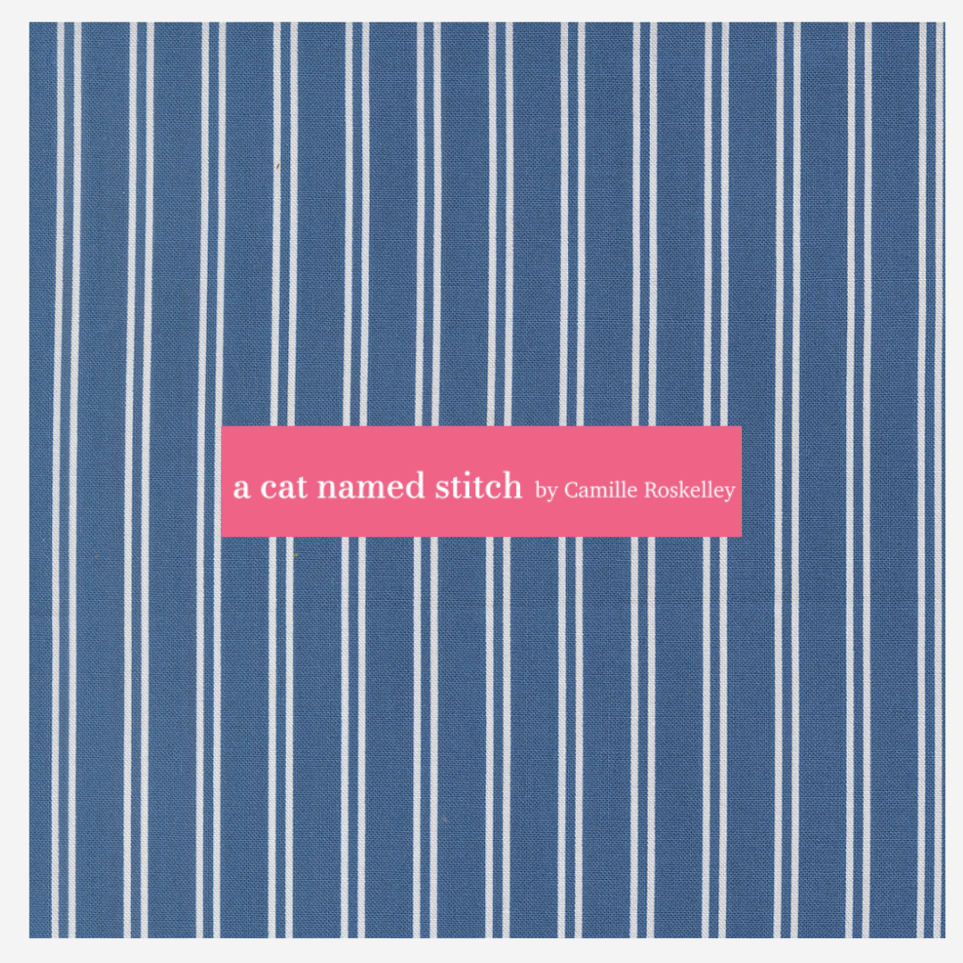 A Cat Named Stitch Curated Half Yard and Fat Quarter Bundles (8 fabrics) by Camille Roskelley for Moda Fabrics