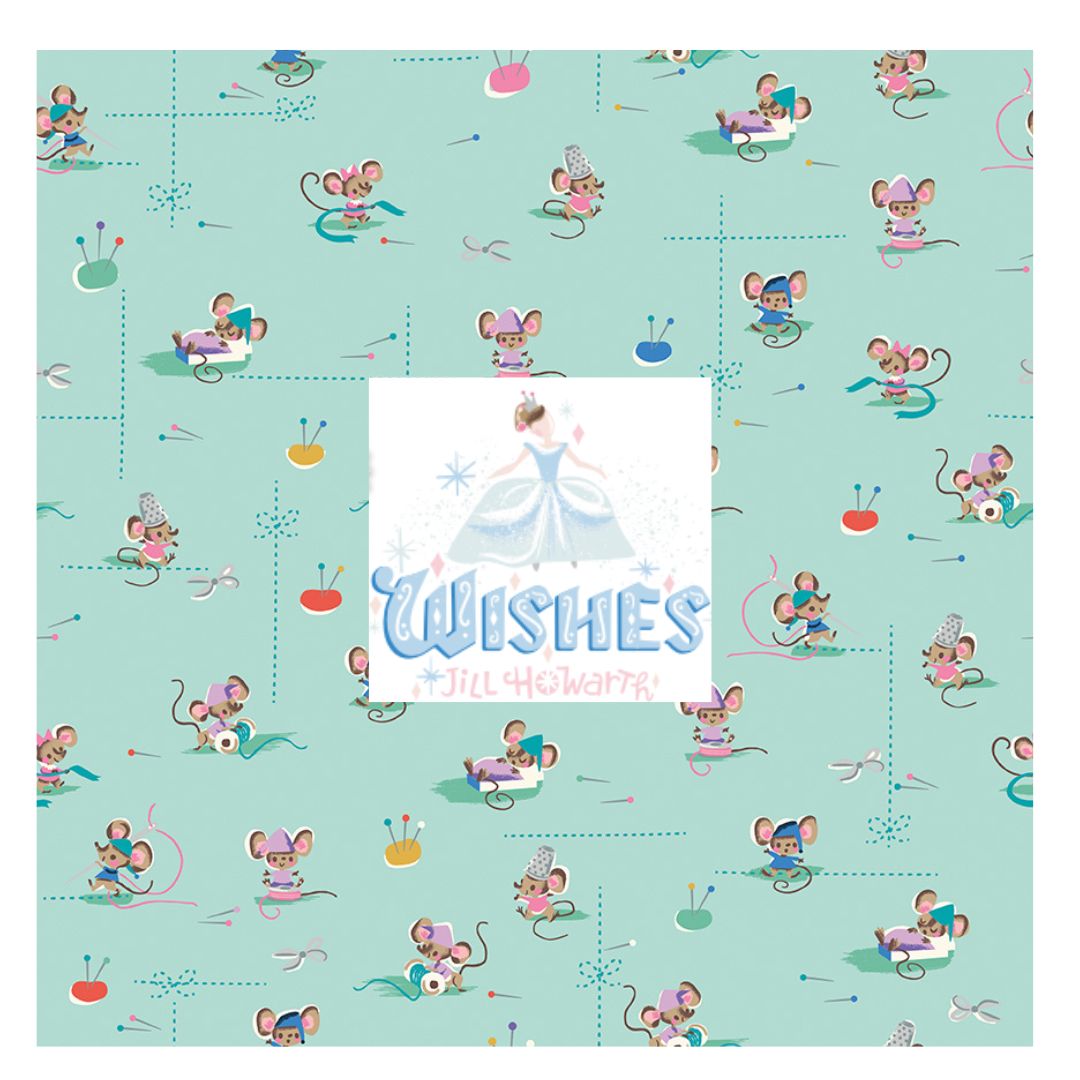 Wishes Bundle 1 by Jill Howarth Curated Fat Quarter and Half Yard Bundles (7 fabrics) by Riley Blake Designs