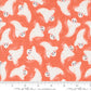 Hey Boo Friendly Ghost Soft Pumpkin by Lella Boutique for Moda Fabrics Fabric 5211 12, 1/2 yard increments