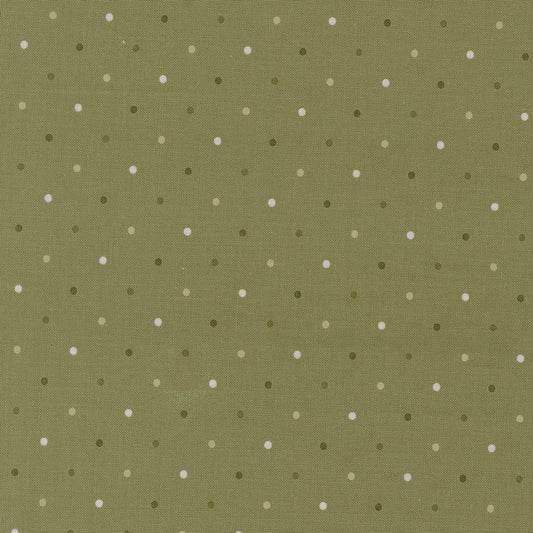 Magic Dot Dots Fern by Lella Boutique of Moda Fabrics, 5230 19, 1/2 yard increments