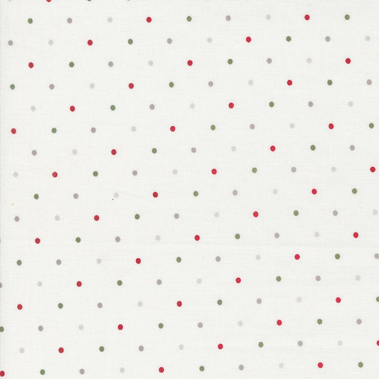 Magic Dot Christmas by Lella Boutique for Moda Fabrics, 5230 38, 1/2 yard increments
