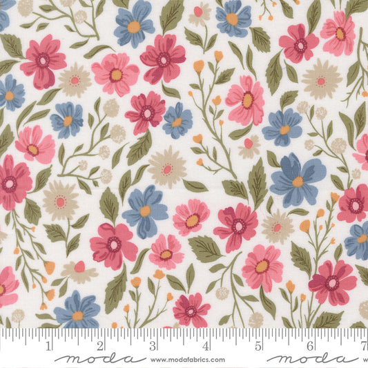 Wild Honey Wildflower Dance Daisy by Lella Boutique of Moda Fabrics, 5250 11, 1/2 yard increments