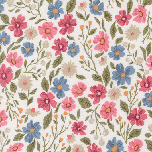 Wild Honey Wildflower Dance Daisy by Lella Boutique of Moda Fabrics, 5250 11, 1/2 yard increments