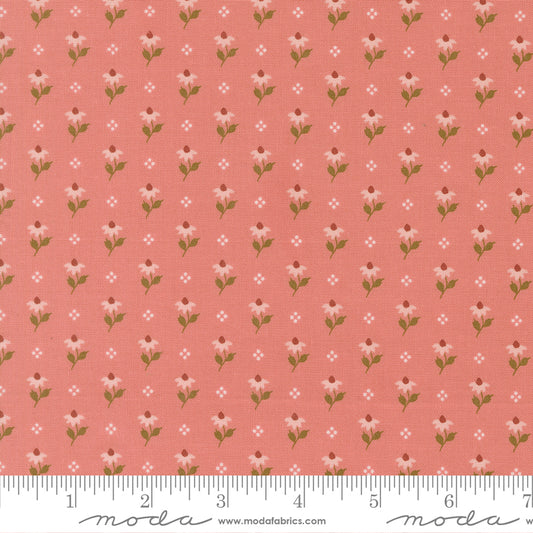 Wild Honey Bumbling Posies Rose Water by Lella Boutique of Moda Fabrics, 5252 13, 1/2 yard increments