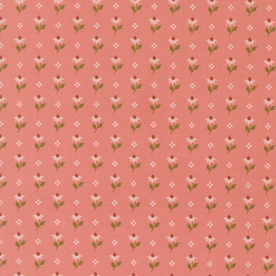 Wild Honey Bumbling Posies Rose Water by Lella Boutique of Moda Fabrics, 5252 13, 1/2 yard increments