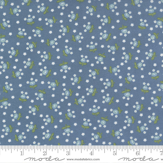Nantucket Summer Fairground Small Floral Lake by Camille Roskelley of Moda Fabrics 55266 15, 1/2 yard increments
