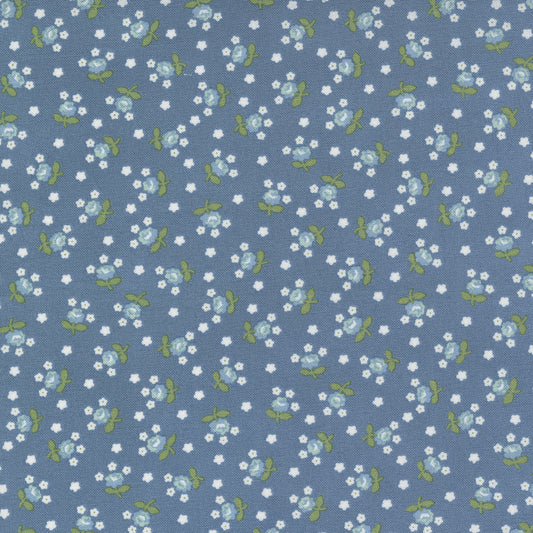 Nantucket Summer Fairground Small Floral Lake by Camille Roskelley of Moda Fabrics 55266 15, 1/2 yard increments