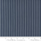 Nantucket Summer Stripes Navy by Camille Roskelley of Moda Fabrics 55267 13, 1/2 yard increments