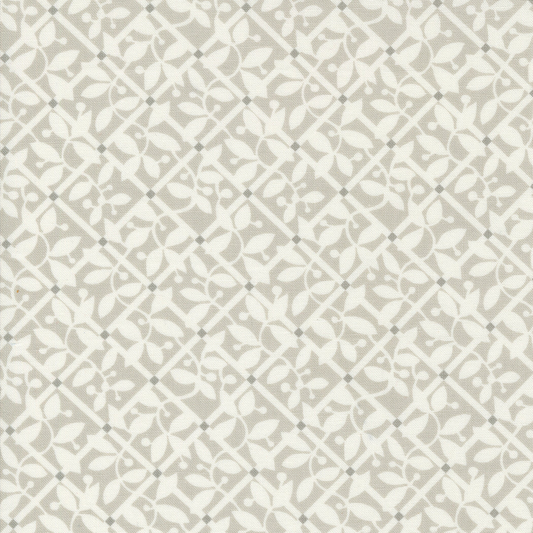 Shoreline Lattice Checks and Plaids Blender Grey by Camille Roskelley of Moda Fabrics 55303 16, 1/2 yard increments