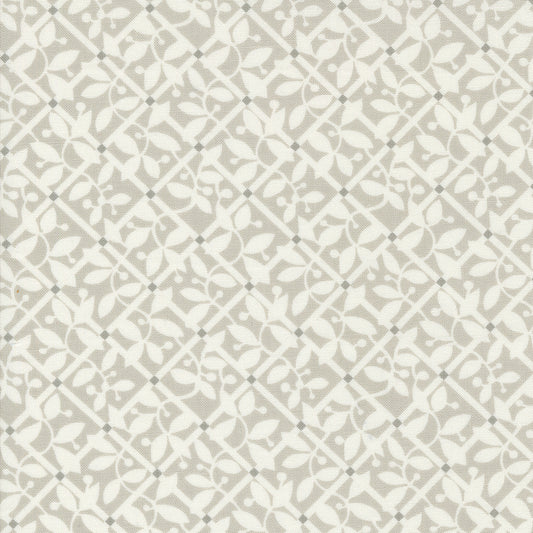 Shoreline Lattice Checks and Plaids Blender Grey by Camille Roskelley of Moda Fabrics 55303 16, 1/2 yard increments