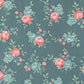 Rosemary Cottage Gather Florals Lake by Camille Roskelley of Moda Fabrics 55310 15, 1/2 yard increments