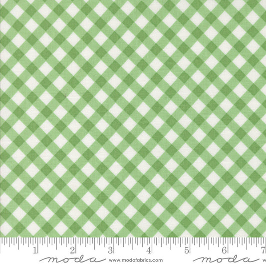 Summertime Picnic Checks and Plaids Green by Camille Roskelley of Moda Fabrics 55325 17, 1/2 yard increments