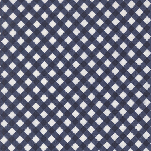 Summertime Picnic Checks and Plaids Navy by Camille Roskelley of Moda Fabrics 55325 20, 1/2 yard increments