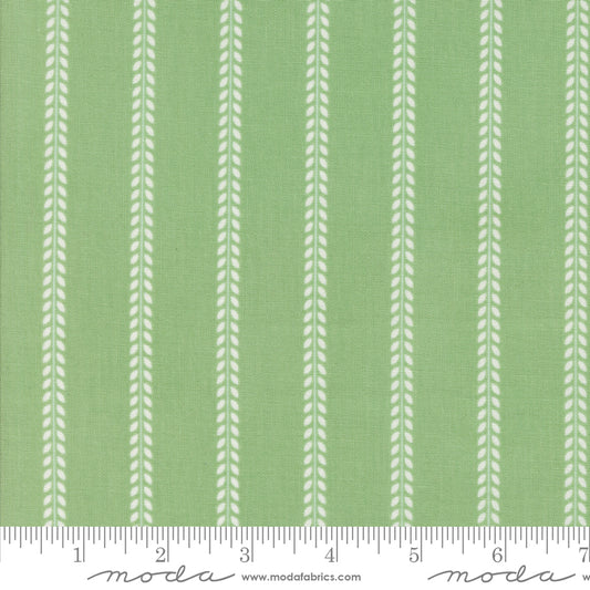Summertime Beach Towel Stripes Green by Camille Roskelley of Moda Fabrics 55327 17, 1/2 yard increments