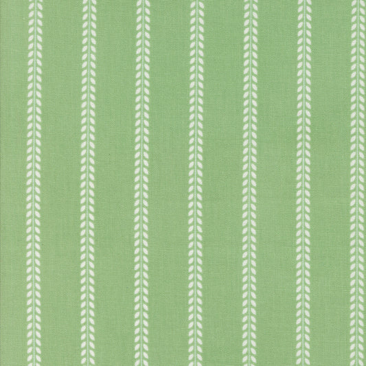 Summertime Beach Towel Stripes Green by Camille Roskelley of Moda Fabrics 55327 17, 1/2 yard increments