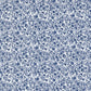 Blueprint Frolic Florals White Navy by Camille Roskelley of Moda Fabrics, 55335 26, 1/2 yard increments
