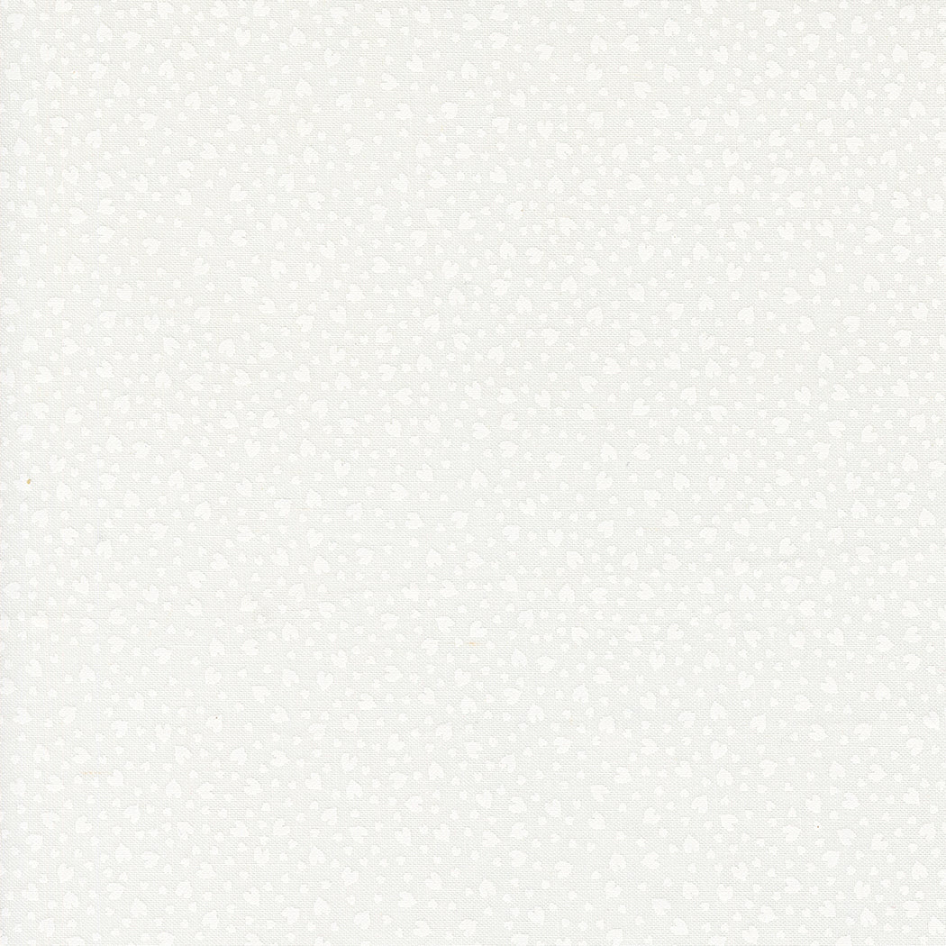 Shine Love Blenders Hearts White by Sweetwater for Moda Fabrics 55675 21, 1/2 yard increments