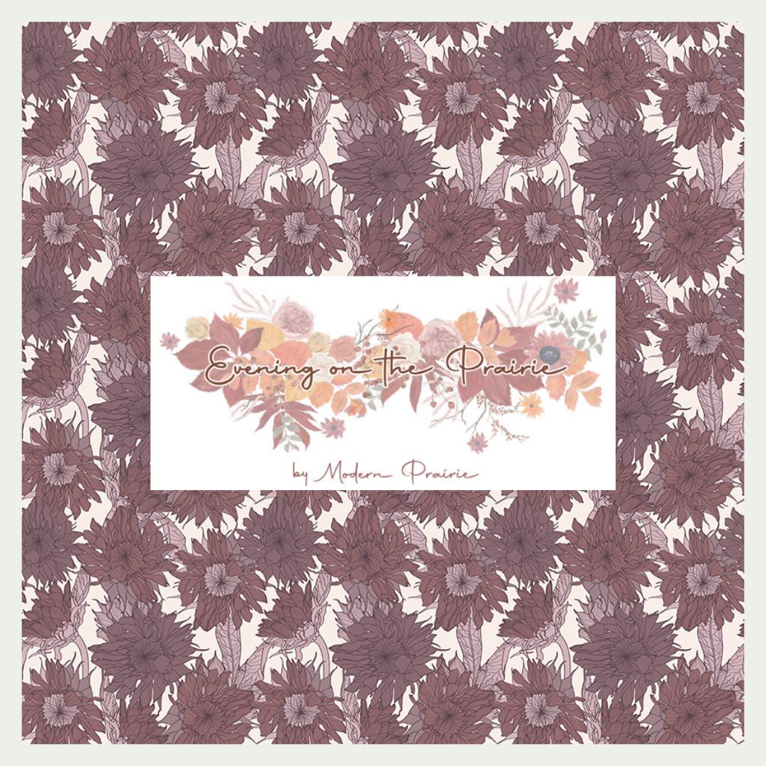 Evening on the Prairie by Melissa Gilbert for Riley Blake Designs, 9 Fabric Curated Half Yard and Fat Quarter Bundles
