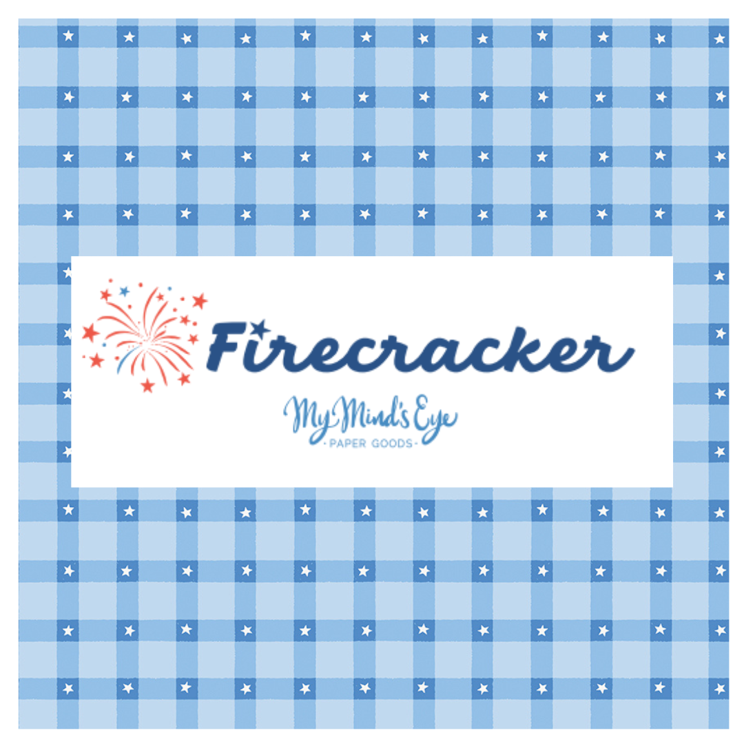 Firecracker Curated Bundle (6 fabrics) by My Mind's Eye for Riley Blake Designs, Half Yard and Fat Quarter Bundles