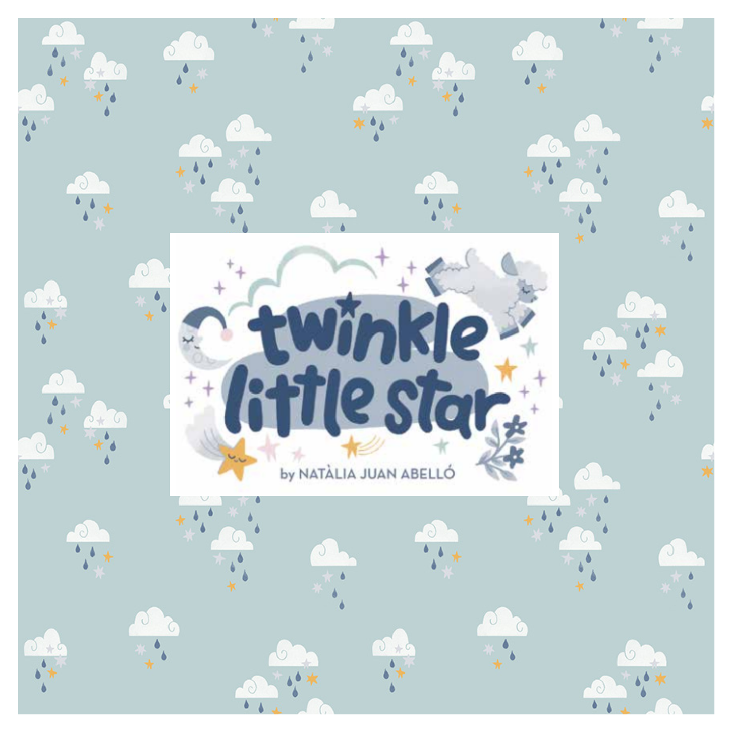 Twinkle Little Star by Natàlia Juan Abelló Curated Fat Quarter and Half Yard Bundles (6 fabrics) by Riley Blake Designs